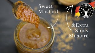 Sweet Mustard & Extra Spicy Mustard (Oktoberfest) ✪ MyGerman.Recipes