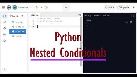 Python Nested Conditionals - AP Computer Science Principles