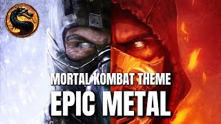 Mortal Kombat Theme Metal Cover Resimi