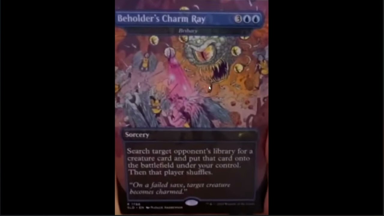 NEW Secret Lair D&D open with bonus cards