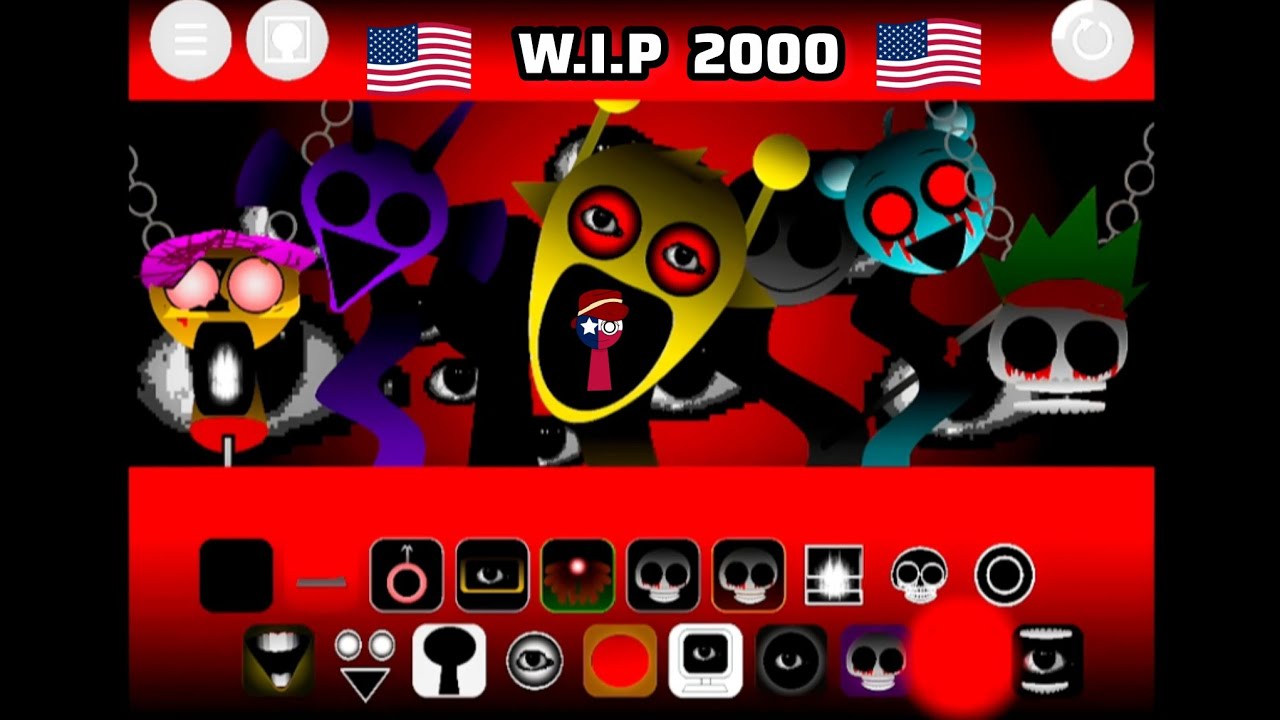 💥INCREDIBOX: SPRUNKI PHASE 2000 🇺🇸 | Epic WIP💀 Evolution Begins!
