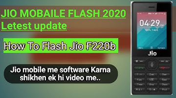 Jio F220B Flashing All Error Fix With Latest Tested Flash File Download latest firmware #Free