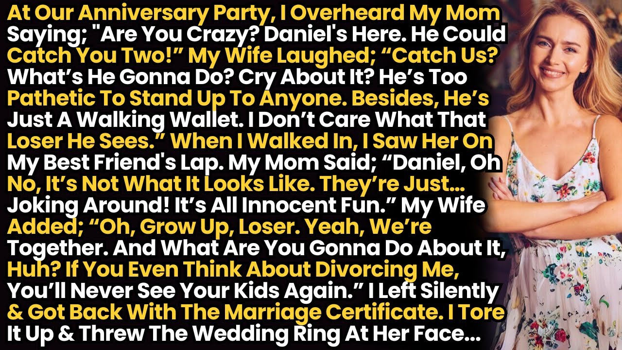 Я ушёл и вернулся со свидетельством о браке. Я разорвал его и бросил обручальное кольцо ей в лицо!