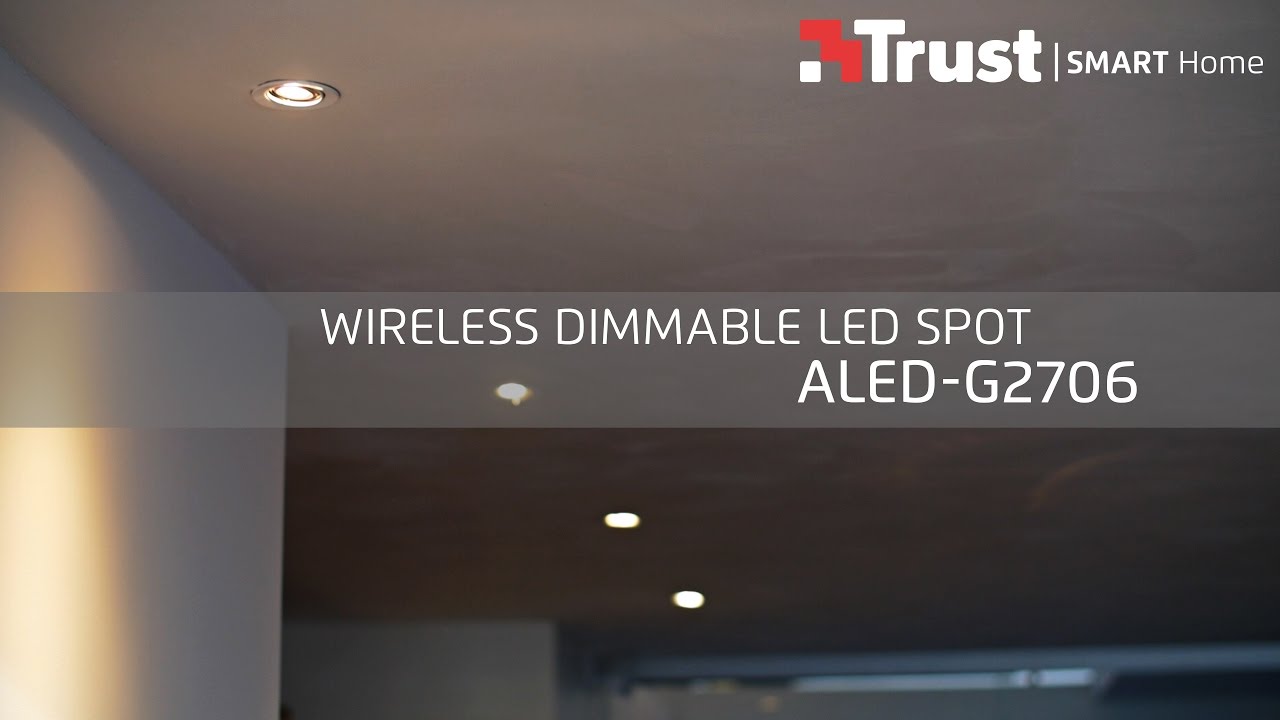 Trust Smart Home Mood ALED-G2706 Wireless Dimmable LED Spot (ENGLISH)