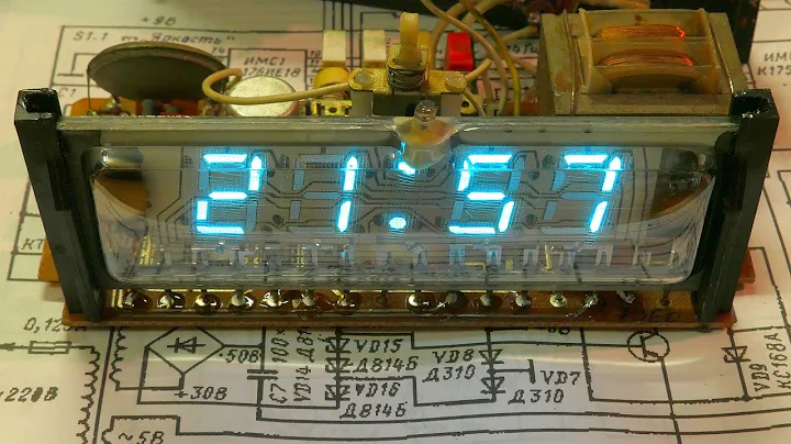 Soviet digital clock analysis and restoration