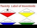 Toxicity Label of Pesticides