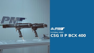 Video tutorial - How to use CSG II P BCX 400