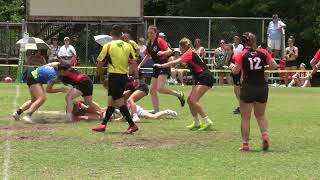 4k Morris U 18 HS Girls NJ vs Clayton Rugby NC Game 2 @Florida Invitational Rugby Showcase 2022