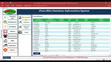 POS Database for "Fast-Food Restaurants" | latest | 2023 | All in One |@accessbyfarrukhshah