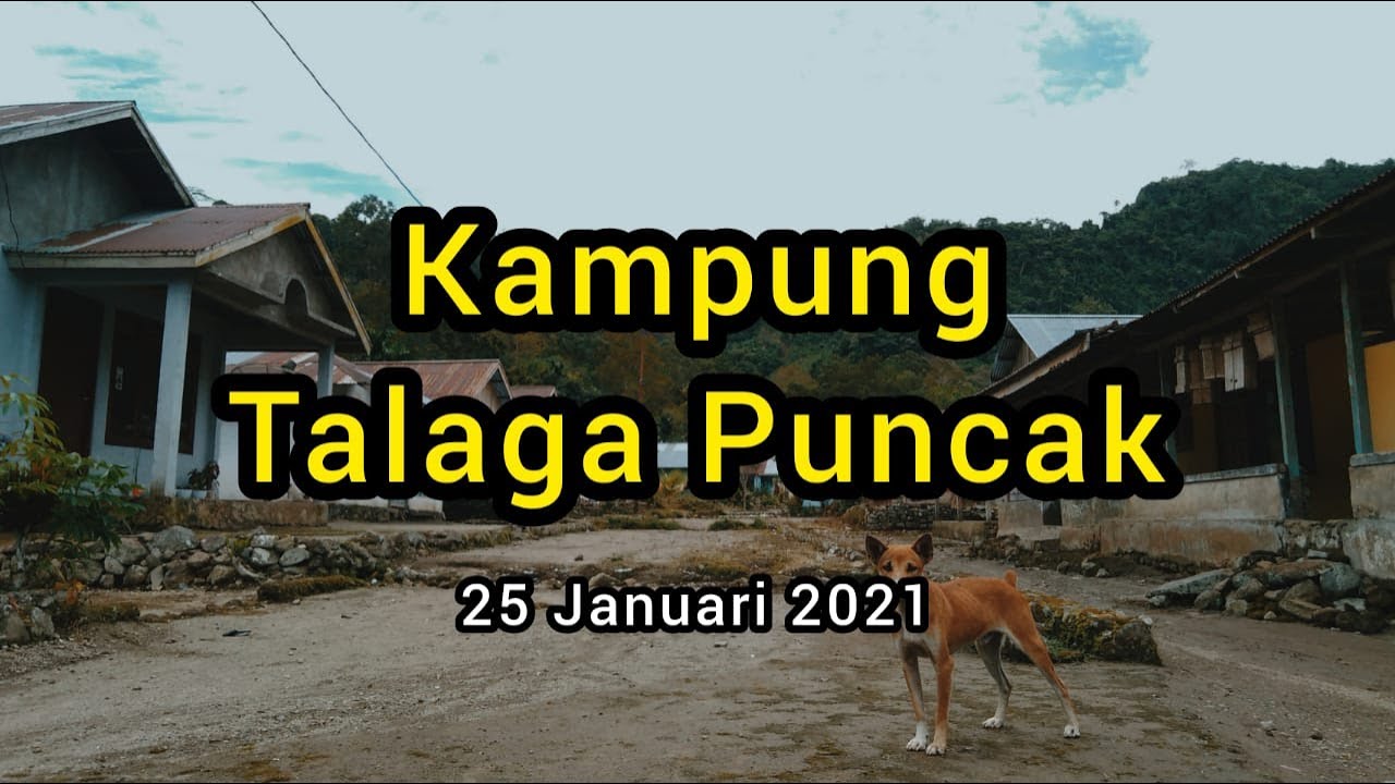 EXPLORE TIDORE!!!!! Kampung Talaga Puncak (Kampung di Kaldera Gunung Tidore)