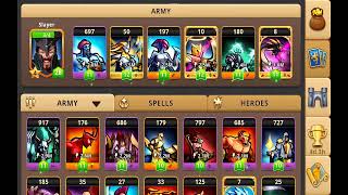 Magic war legends northern kingdom w voice tips, defeat hordes of golem, gorgon asassin,etc screenshot 4