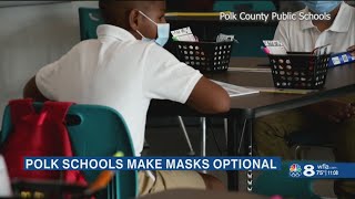 Polk and Pinellas County school boards make masks optional