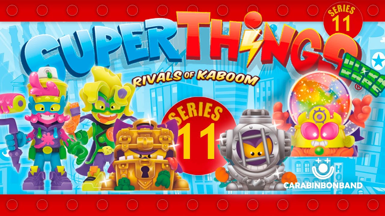 ЭКСКЛЮЗИВНАЯ СЕРИЯ SUPERTHINGS 11 - KAZOON KIDS, СЕРЕБРО, ЗОЛОТО И УЛЬТРА РЕДКИЙ - CARA BIN BON BAND