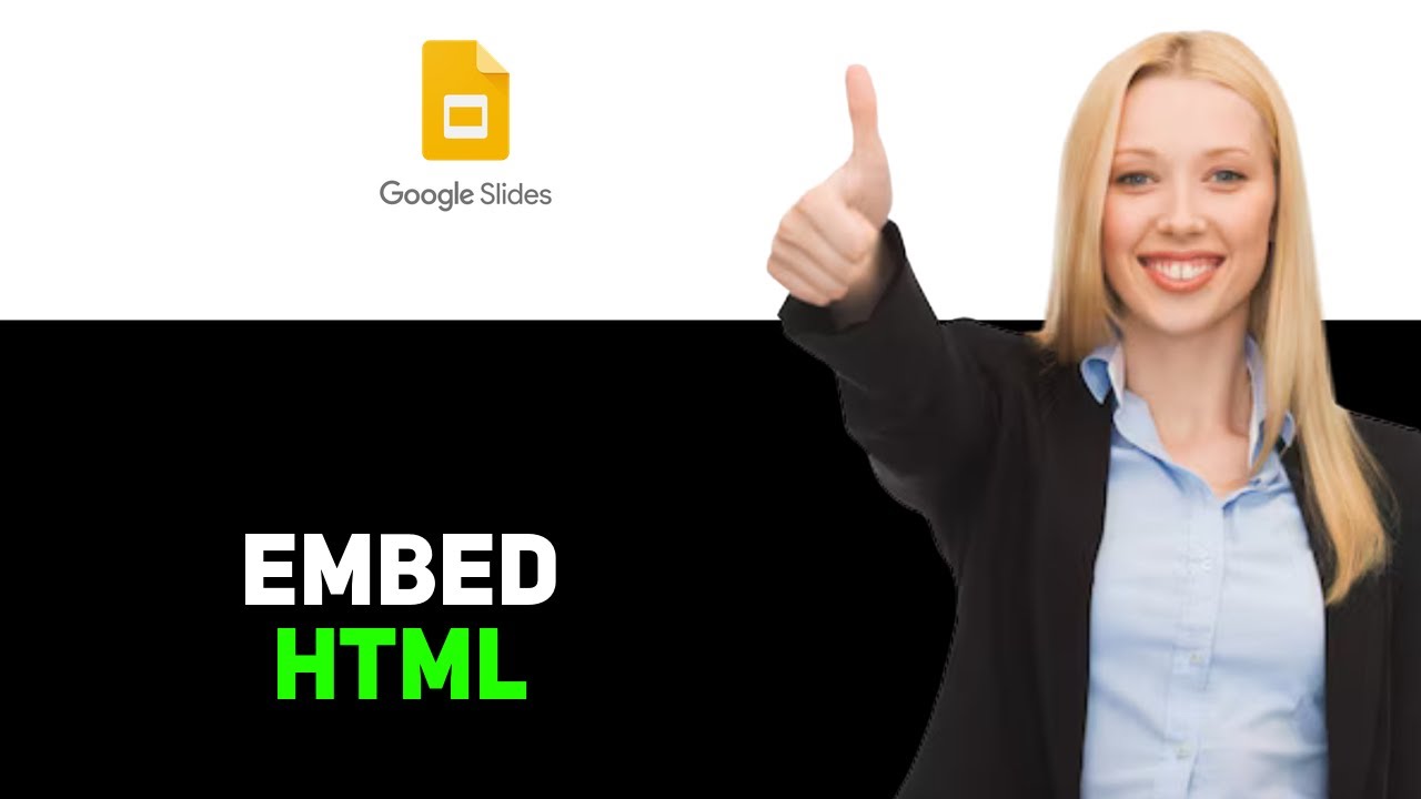 How To Embed HTML In Google Slides 2025 - YouTube