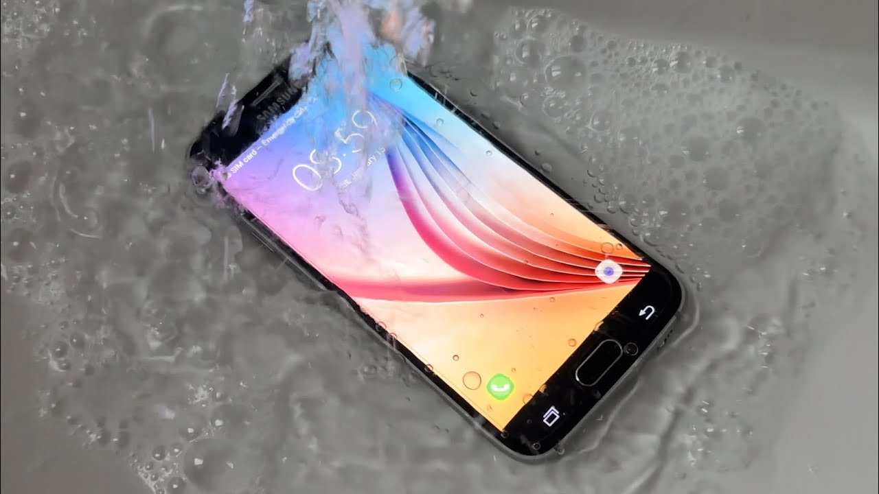 Galaxy S6 water test