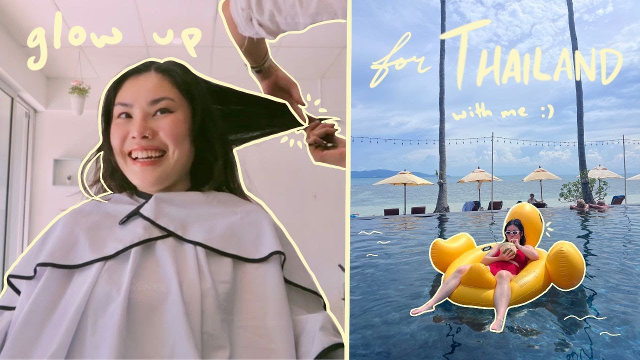 glow up with me for summer in thailand - YouTube
