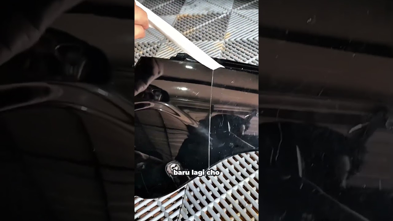 Spakbor bekas ini jadi bisa kinclong lagi pake Heavy Cut Compound!