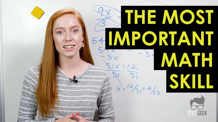 The Most Important SAT & ACT Math Skill -- Linear Equations (SAT Math Prep)