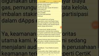 BARU RILIS "OXIN CHAIN" BLOKCHAIN LAYER 1 MANTAP GASS