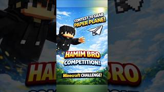 Minecraft But I Crafted a PAPER PLANE 🤯✈️ #minecraft #shorts #viralshortsvideos
