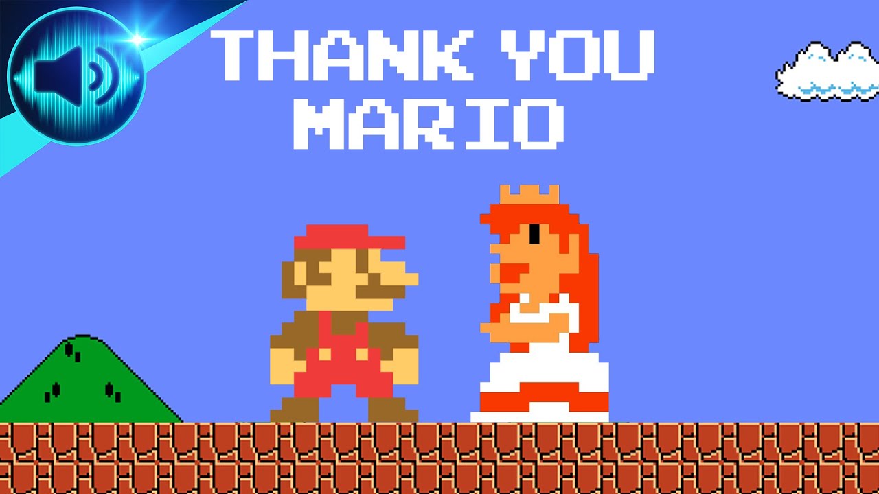 [Super Mario Bros] Princess Peach Ending Theme Sound Effect [Free