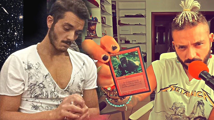 Quando GIOCAVO a MAGIC. 🃏