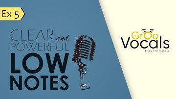 LOW NOTES ex 5 | VOCAL EXERCISE