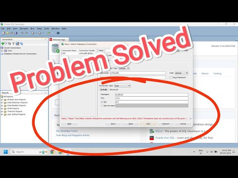 Fix ORA-12505 Error 🔥 Listener Refused Connection | Oracle Database JDBC Solution | SSSAM Academy 🚀