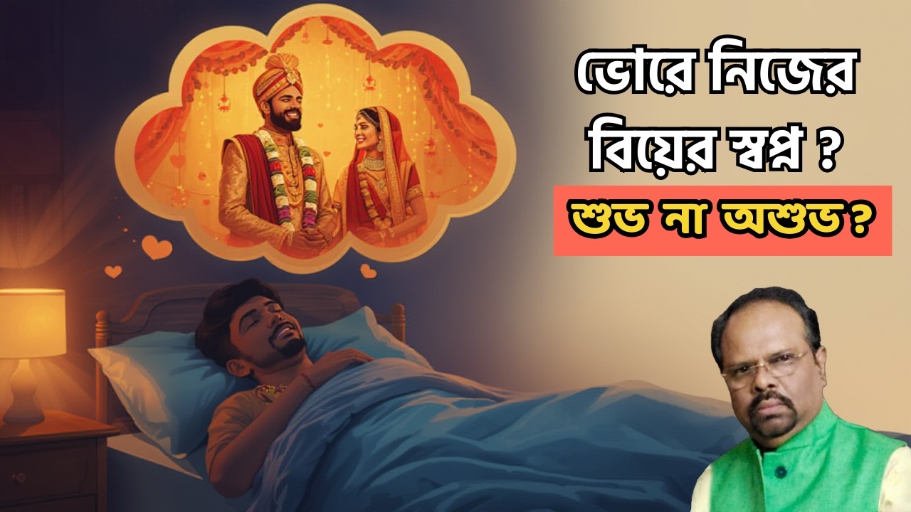 ভোরবেলা নিজের বিয়ের স্বপ্ন দেখলে কি হয়? শুভ না অশুভ? | শাস্ত্রসম্মত সম্পূর্ণ বিশ্লেষণ