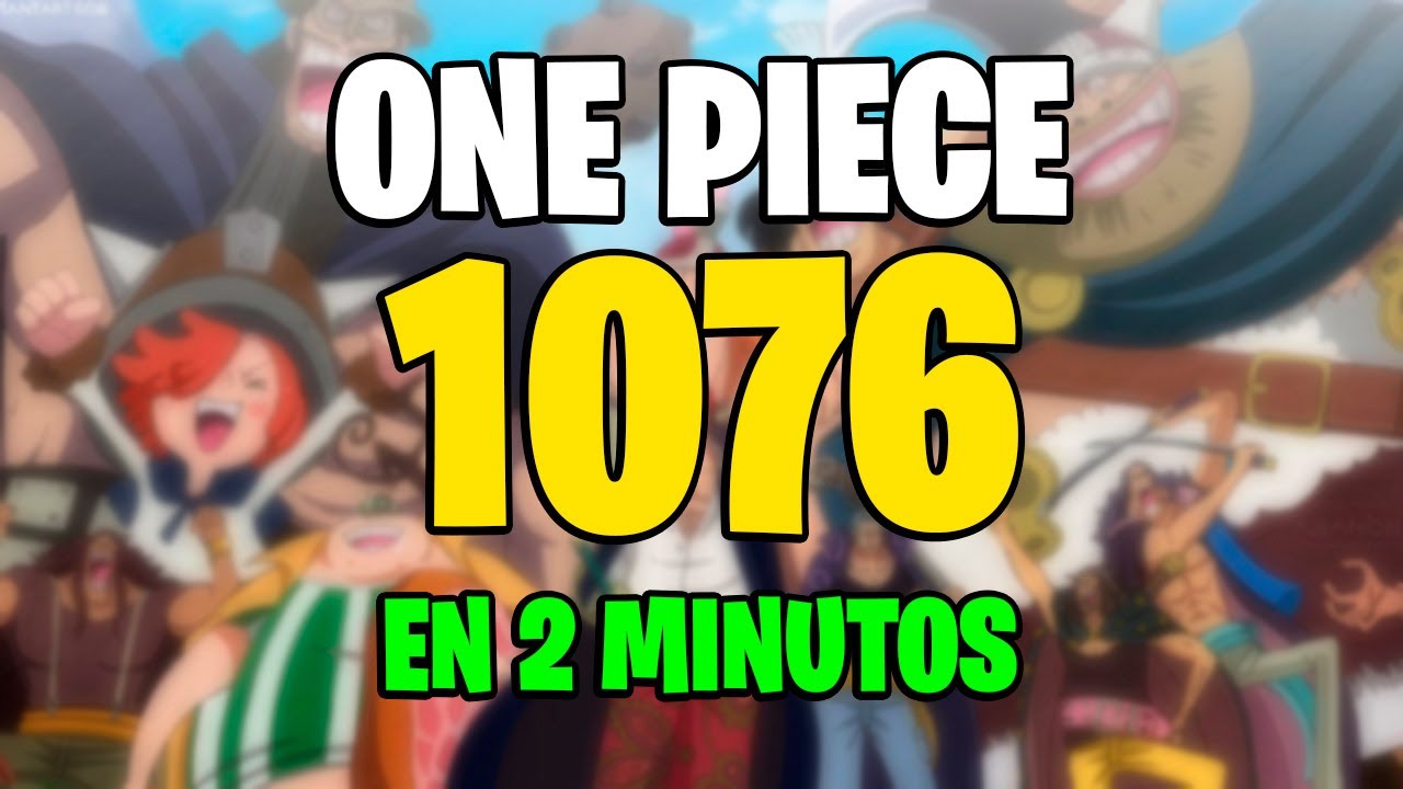ONE PIECE 1076 en 2 MINUTOS ! PELEA D MANCOS | Full Haki Marco