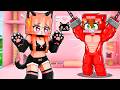 Una CHICA GATO me SECUESTRÓ en Minecraft!