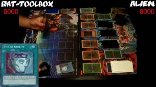 Yugioh Duel: Alien vs Rat Tool-Box - Round One