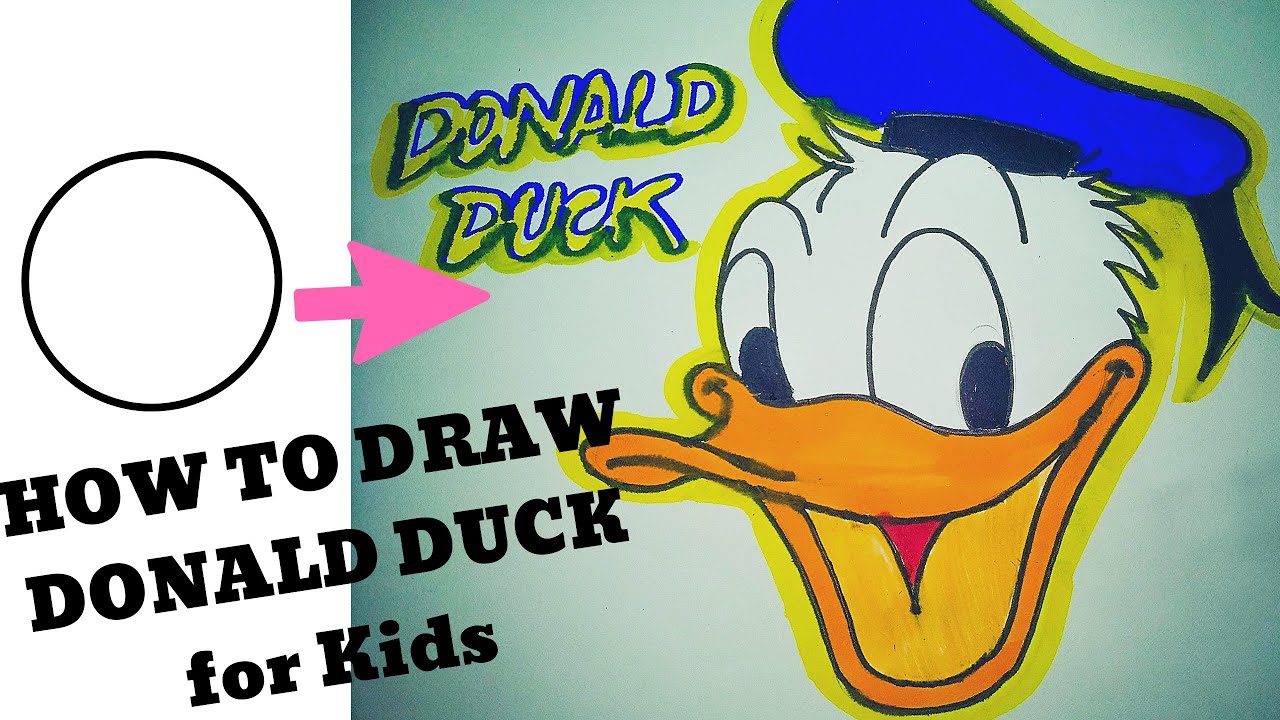 How To Draw Easy Disney Characters Step By Step