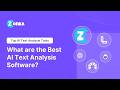 What are the Top AI Text Analysis Tools in 2026?