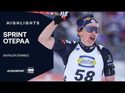 BIATHLON 2025-26 : La victoire pour Julia Simon sur le sprint, le petit globe pour Lou Jeanmonnot