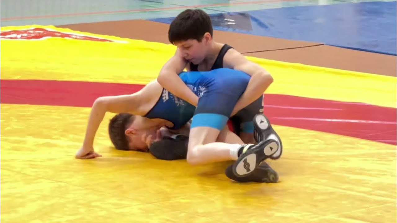 Boys Ringen Wrestling / Ringen MDM 2024 in Jena, Jugend B (U14), 48 kg, Malsagov ...