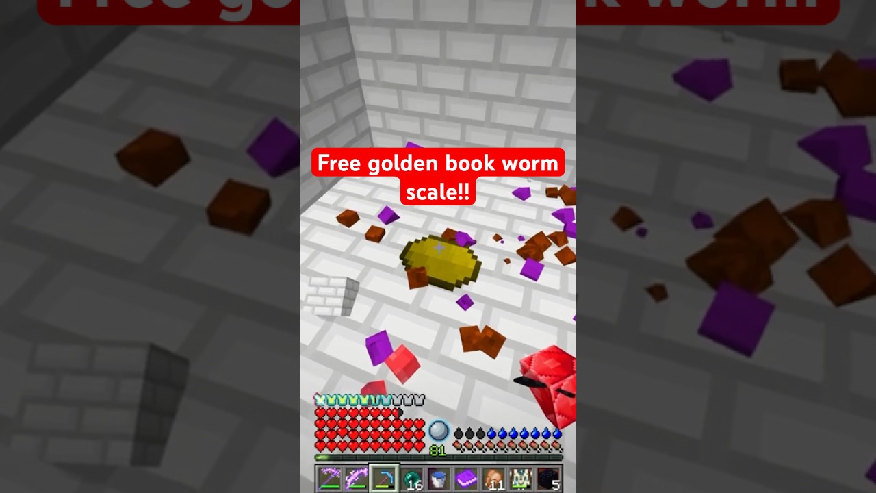 Golden book worm scale! 