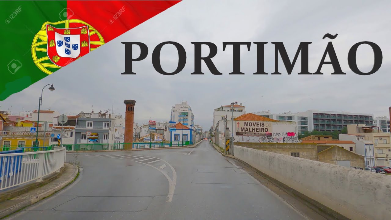 ВЕЗДЕ В ОБЛАСТИ ПОРТИМАУ, округ Фару, регион Алгарве, ПОРТУГАЛИЯ I 4K 60 кадров в секунду