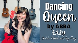 Video thumbnail of "Dancing Queen by ABBA Ukulele Tutorial and Play Along | Cory Teaches Music"