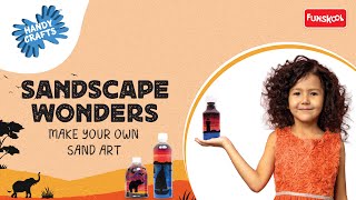 Create Magical Scenes! 🌟 Funskool Handycrafts Sandscape Wonders - Bottled Sand Art
