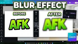 How To Add Blur in Canva (Blur Effect Guide + Easy Method)