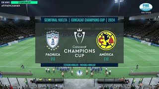 Pachuca vs América | SEMIFINAL VUELTA | CONCACAF Champions Cup 2024 | FIFA22