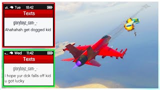 Meet One Of The WORST Jet Tryhards on GTA 5 Online (Hides In Passive)