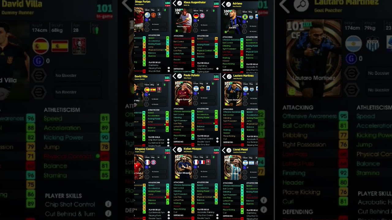 Bocoran pemain Big Time 30th anniversary efootball 2025 