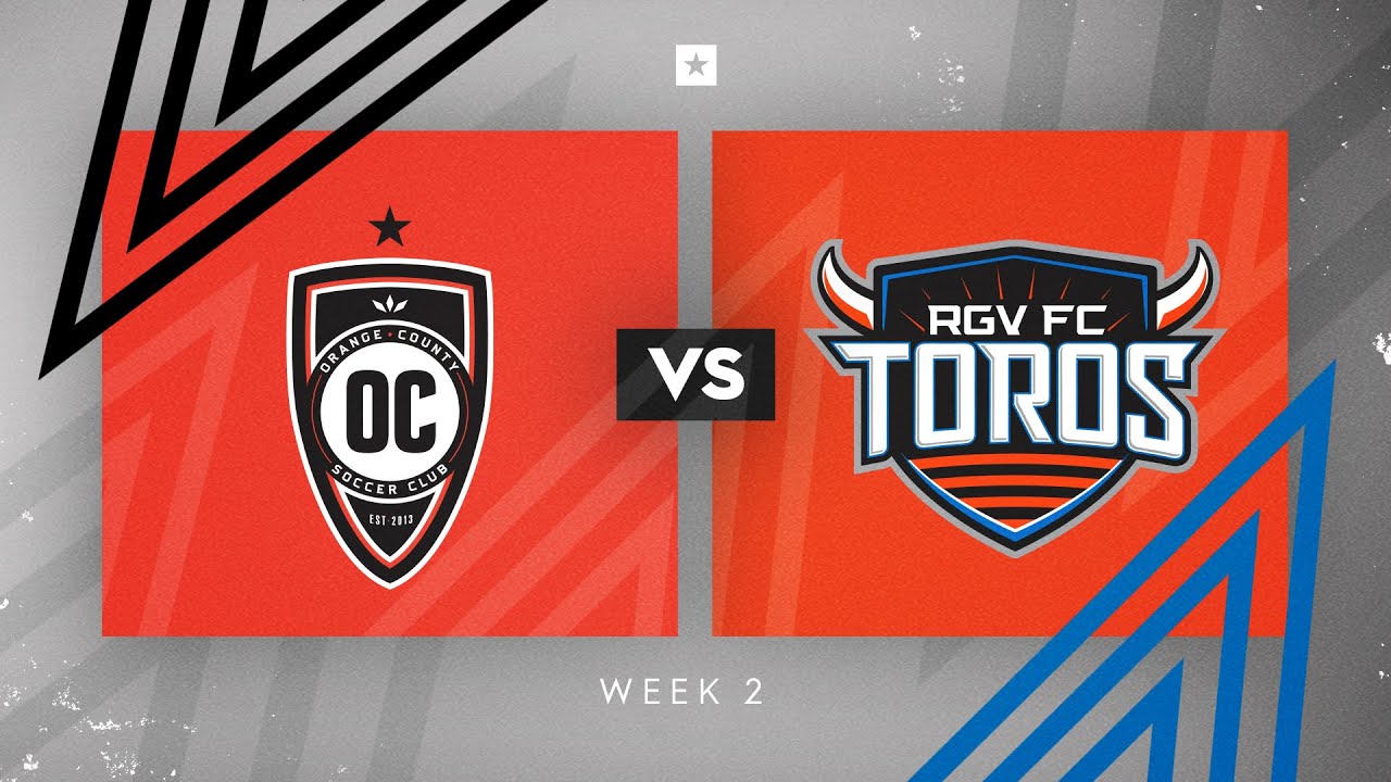 Orange County Sc Vs Rio Grande Valley Fc March 19 22 Youtube