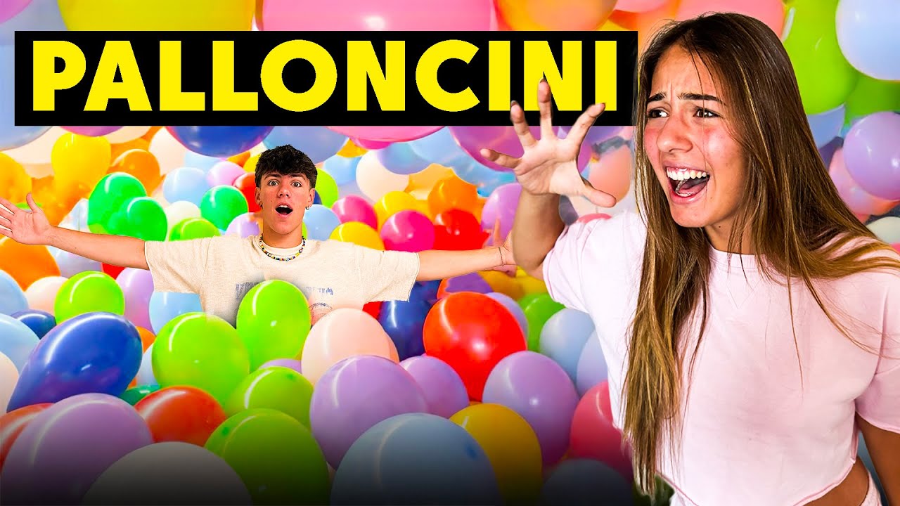 Ho RIEMPITO La CAMERA Della Mia MIGLIORE AMICA Di PALLONCINI *ha la fobia*