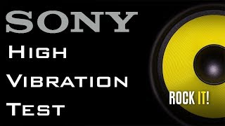 Bass test 360Hz - 10 Hz | Sony With Vibration