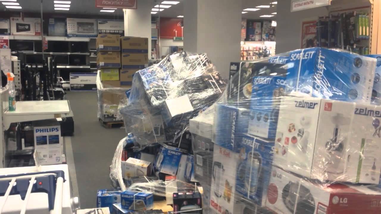 Electronics stores in Moscow, Russia