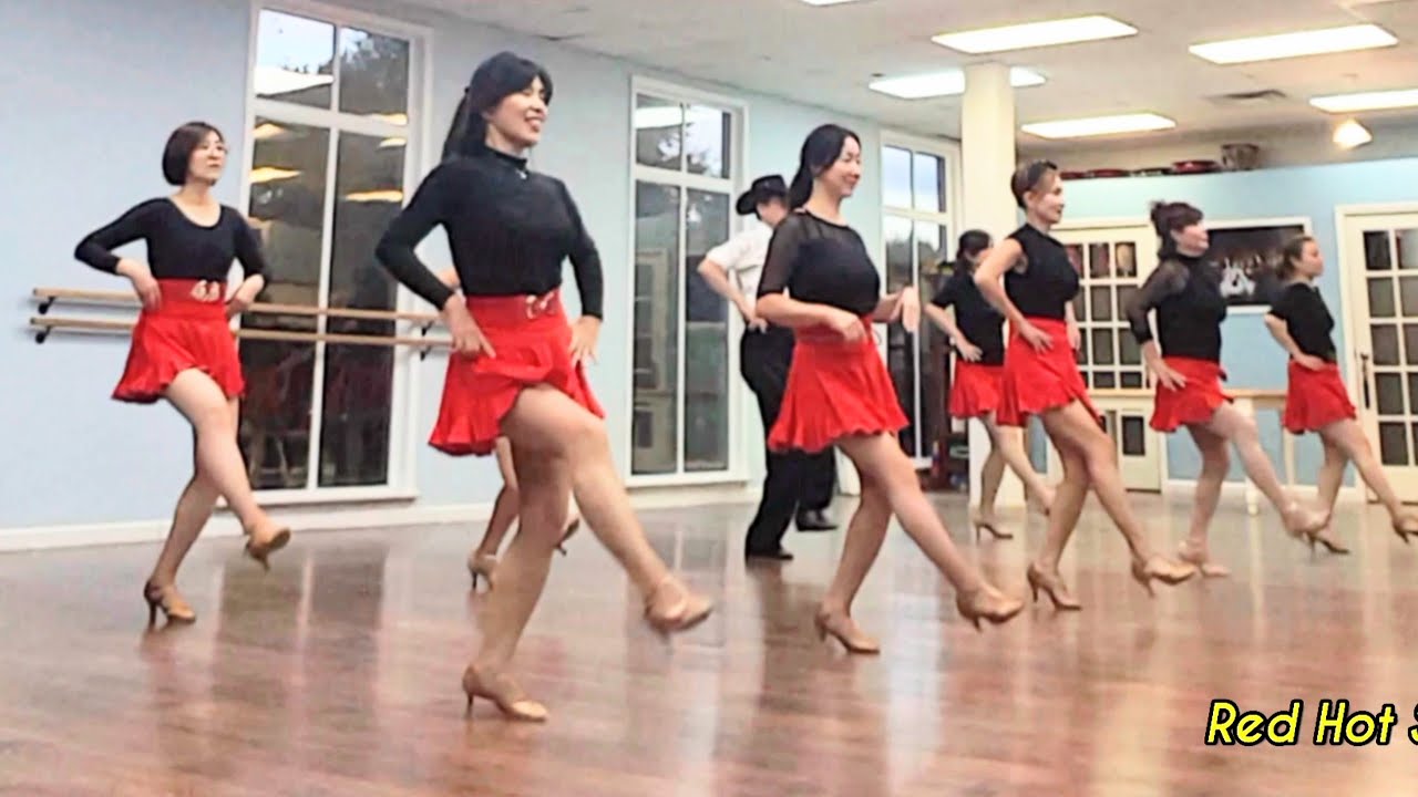 Red Hot Salsa Line Dance YouTube