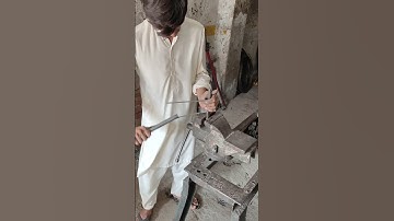 Crafting Springs on a Vintage Lathe | Talented Young Boys at Work